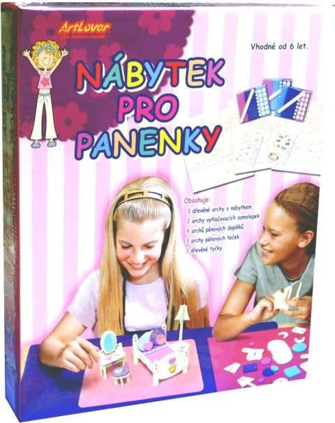 Nábytek pro panenky - krabice