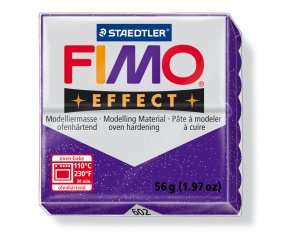 Polymerová hmota fimo 57 g effect - třpytivá fialová 602