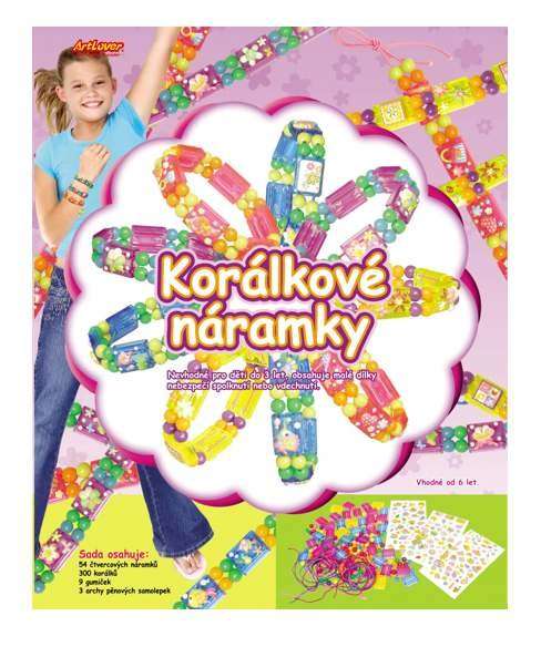 Korálkové náramky - kreativní sada