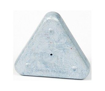 Voskovka trojboká Magic Triangle metalická - stříbrná metalická