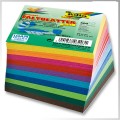 Papíry na skládání Origami 500 listů, 8x8 cm v 10-ti barvách, 70g - mix barev