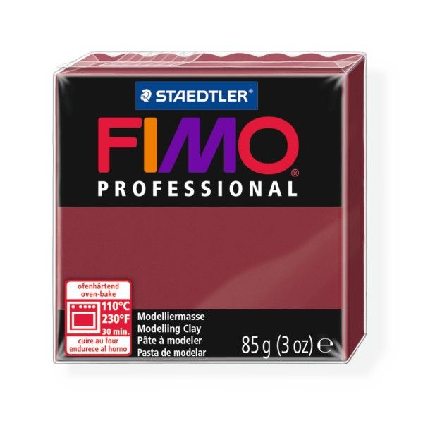 Polymerová hmota FIMO Professional 85g - bordó 23