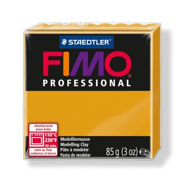 Polymerová hmota FIMO Professional 85g - okrová 17