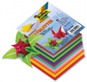 Papíry na skládání Origami 96 listů 10x10 cm- mix barev