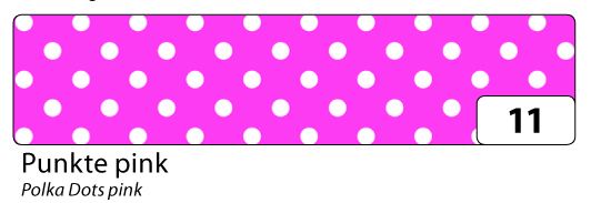 Washi Tape - dekorační lepicí páska - 10 m x 15 mm - růžová a bílé puntíky