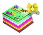 Papíry na skládání Origami 100 listů, 20x20 cm, 70g - mix barev