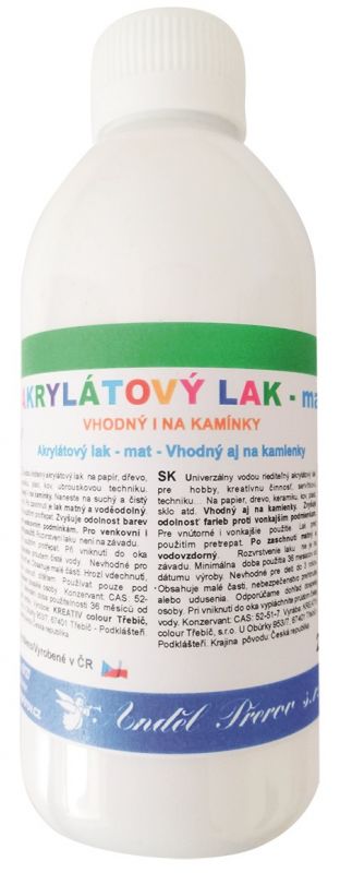 Lak akrylátový matný 250 g