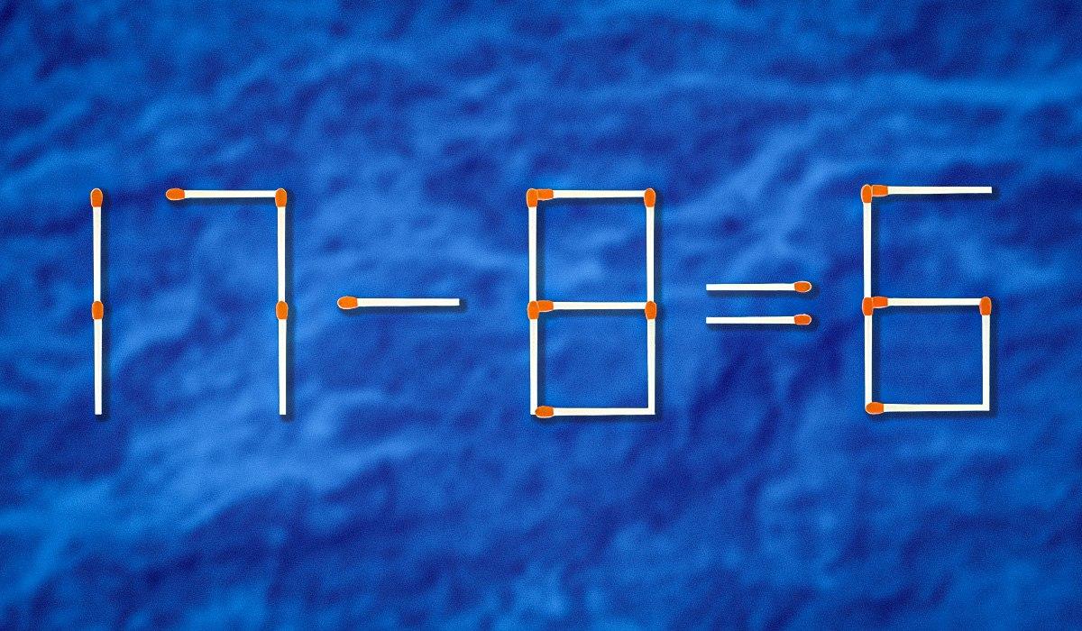 Katero tekmo je treba povleči, da bo enakost pravilna: zahtevna uganka